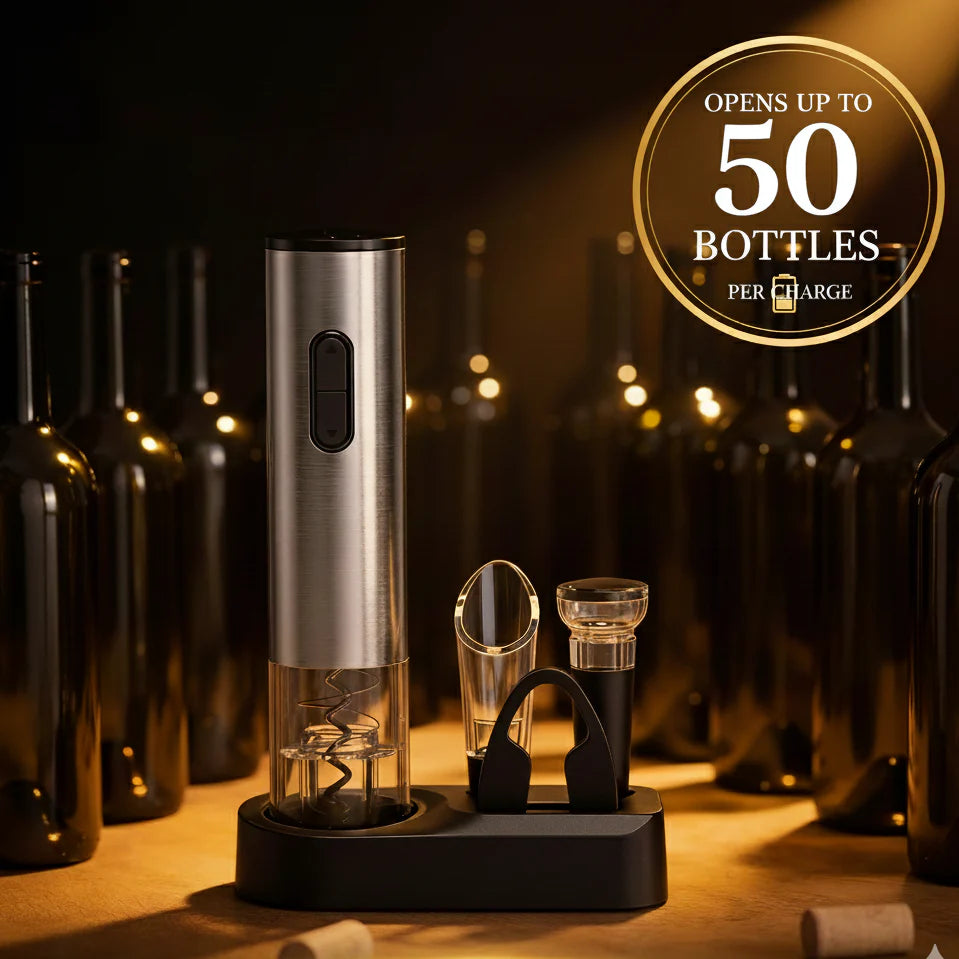 DramTap™ Electric Wine Opener Set