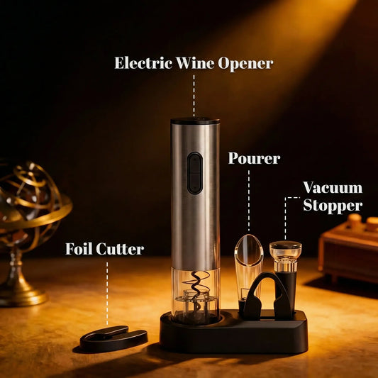 DramTap™ Electric Wine Opener Set